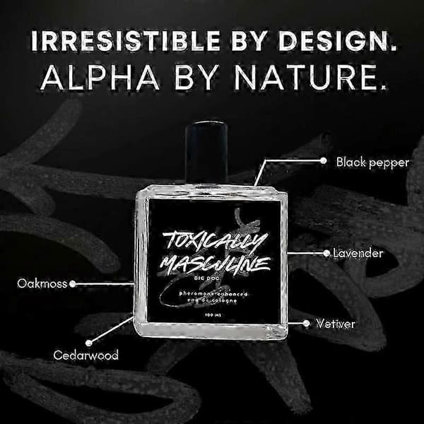 Giftig Maskulin - Feromoninfundert Eau de Cologne Ny Ankomst S07 2pcs