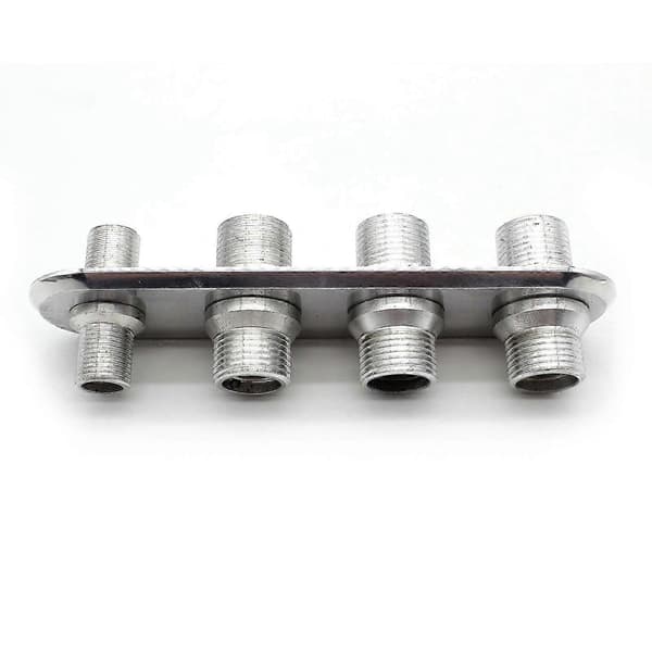 4-ports aluminium brannmurvarmer og A/C skott inline