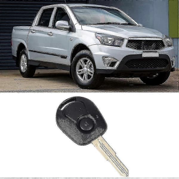 Erstatningsnøglehus til SsangYong Actyon Kyron Rexton med 2 knapper