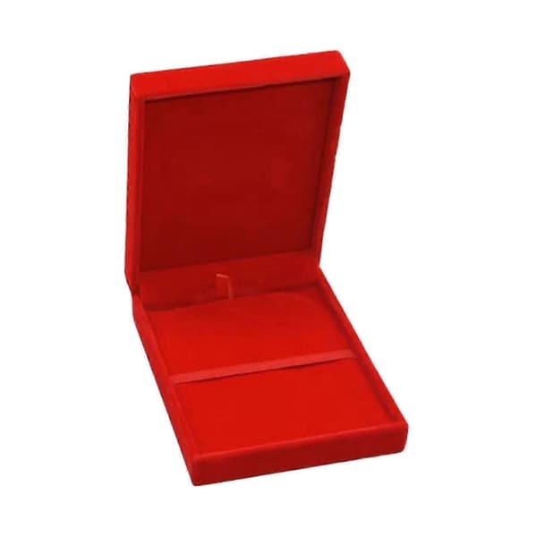 Medaljer Displayfodral Förvaringslåda Skydd Dammtät Samlarkollektion Red