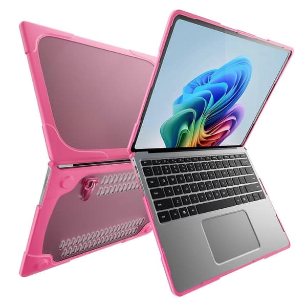 Til Microsoft Surface Laptop 7 13,8 tommer beskyttelsesetui til bærbar computer Rose Red