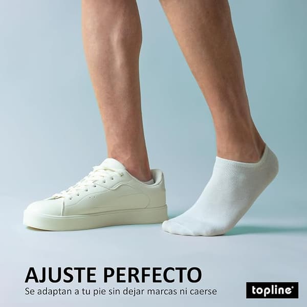 12 par herre- og damestrømper - korte herrestrømper - assorterte ankelstrømper - damestrømper White
