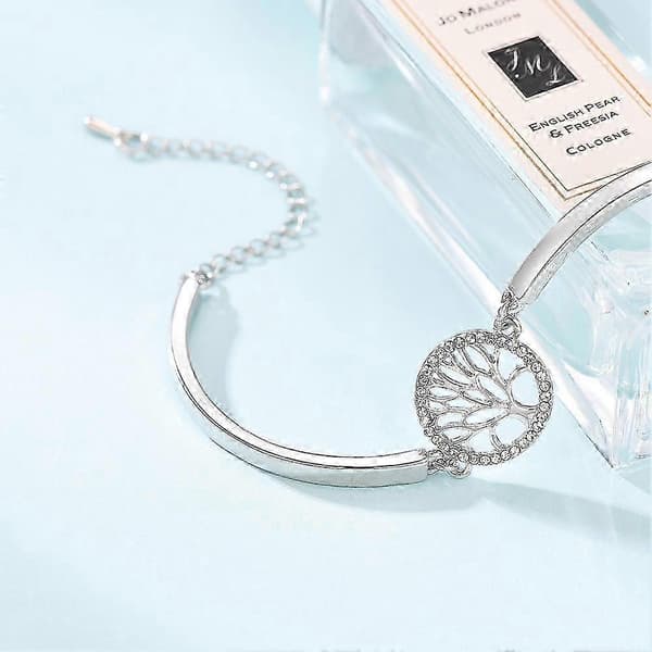 Mode Delikat Legering Rhinestone Dekoration Armbånd Bangle Kvinder Smykker Gave