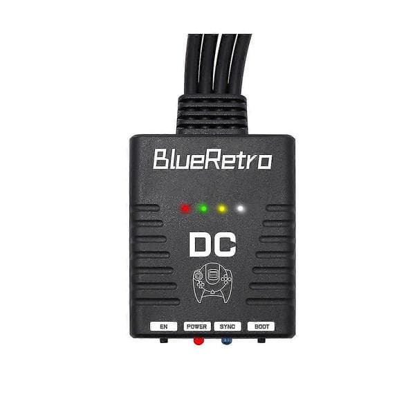 Trådløs controlleradapter til Dreamcast DC-konsol kompatibel med Switch-controller Svart