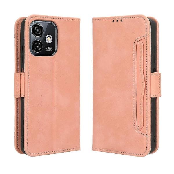 Skin Feel Läderfodral för Ulefone Note 16 Pro 26-27s Pink