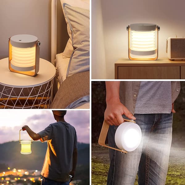 Dimmable Touch Lamp Bedside Lamp (142×37×194MM), Safe Night Light