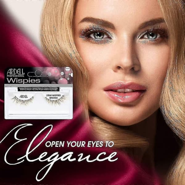 Lösögonfransar Wispies Cluster 603 (4-pack) S07 Demi Wispies Brown