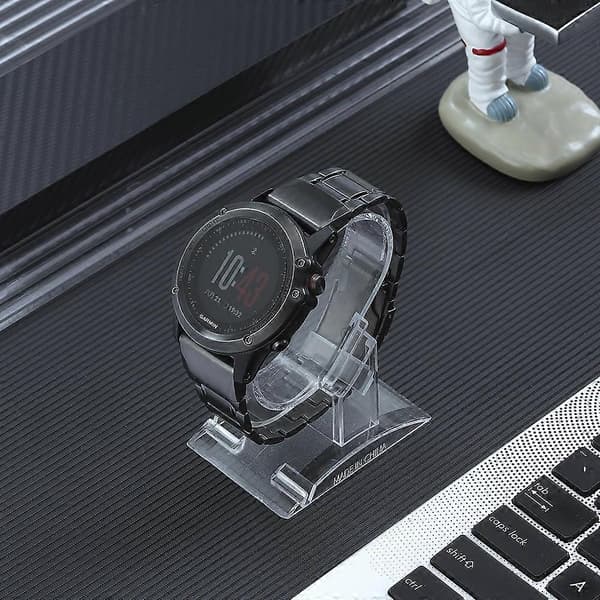 Titanium stålreim for Garmin Forerunner 965/955/945/935 Grey