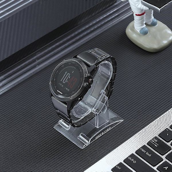 Titanium Stålrem til Garmin Forerunner 965/955/945/935 Grey