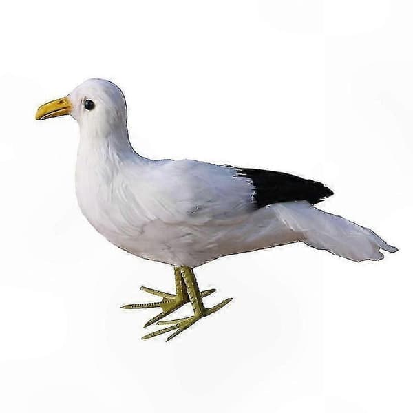 Naturtro mågereplika til haveudsmykning Seagull 1