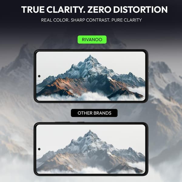 2-pack Samsung A52 Screen Protector - Tempered Glass | [Automatic Installation] - Bubble-free Samsung A52