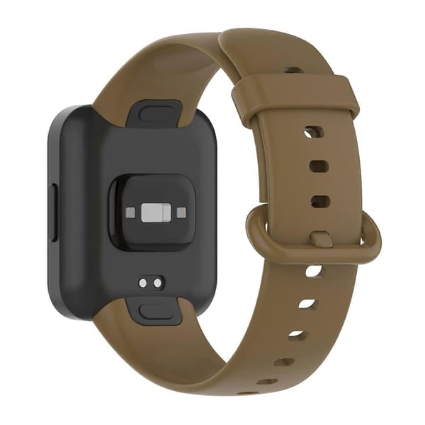 Silikonrem til Xiaomi Redmi Watch 2 Light Coffee