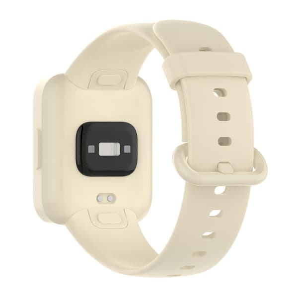 Silikonerem til Xiaomi Redmi Watch 2 Ivory White