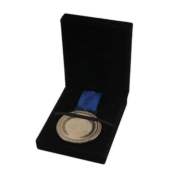 Medaljer Displayfodral Förvaringslåda Skydd Dammtät Samlarkollektion Black