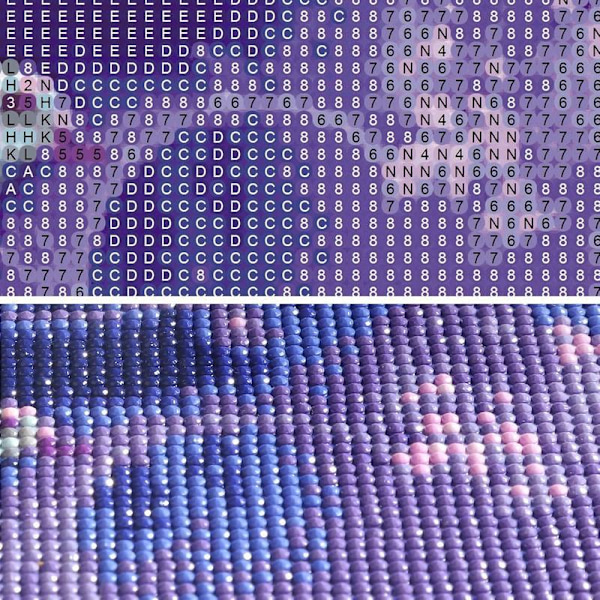 5D Diamantmålningsset, Diamantmålning, Måla efter nummer, DIY