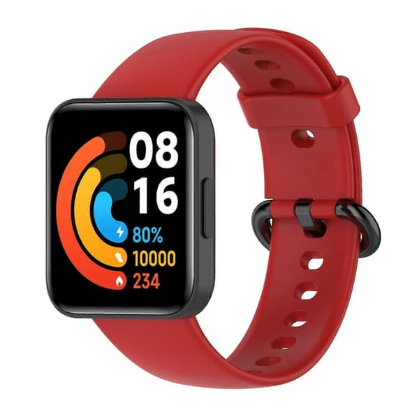 Silikonrem til Xiaomi Redmi Watch 2 Red