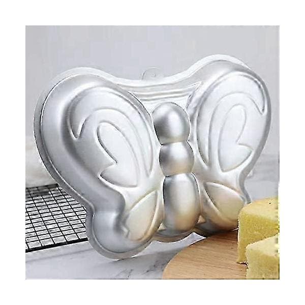 Fjärilsform, 3D-dekorationsform i aluminium, bakform