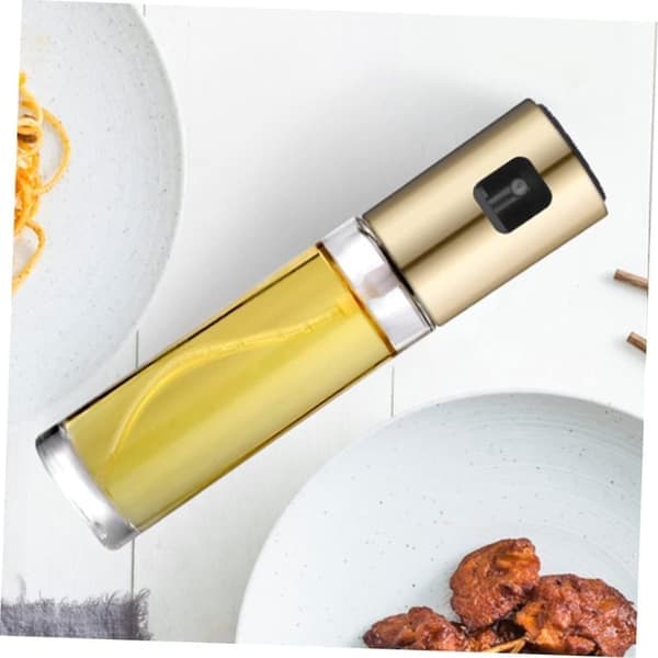 Glaskaraffel til olie og eddike – 100 ml Gold