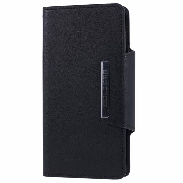 iPhone 13 - 2i1 Læder Magnet Etui / Cover - Sort 85