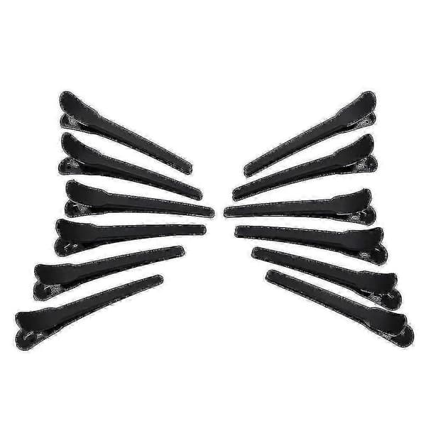 12 kpl Combi-clip hiusklipsit hiusklipsit hiusklipsi hiusklipsi lokeroklipsit hiusklipsit Combi muovista musta Stcyv