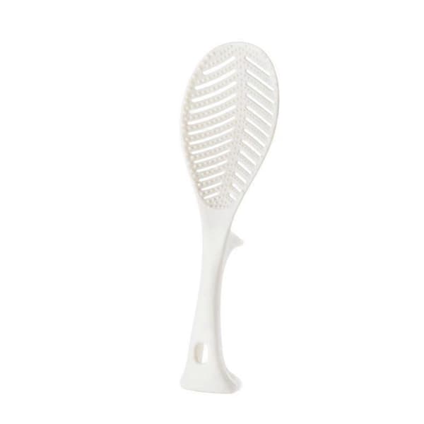 Non Stick Multifunktionell Ris Skopa Fristående Ris Sked Paddel, Professionell Ris Potatis Serveringsspatel (1-pack, vit)