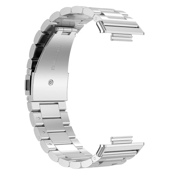 Til Huawei Watch Fit 2 urrem i rustfrit stål Silver