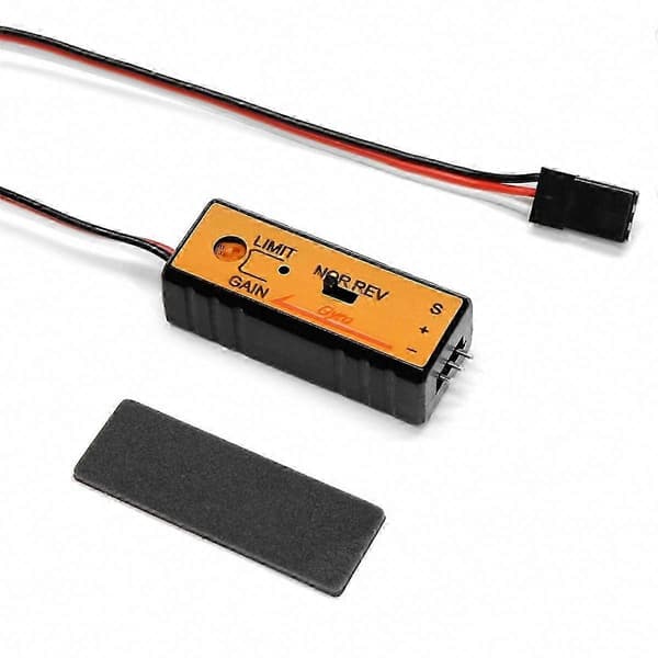 Minigyromodul for RC-driftkontroll i ultrakompakte biler og båter Black