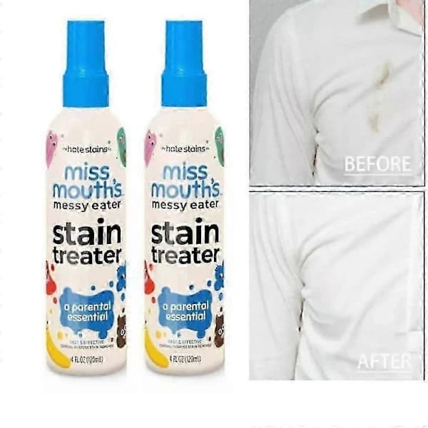 Miss Mouth 2-pack \"Messy Eater\" Stain Remover Spray 120ml