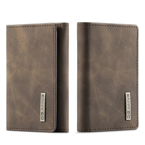 DG.MING M1-serien 3-fold lommebok med flere kort Coffee