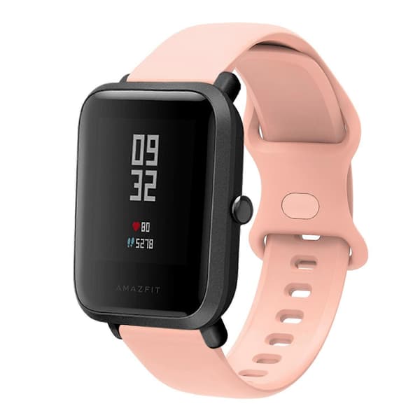 Til Amazfit GTS 2e silikone urrem Pink