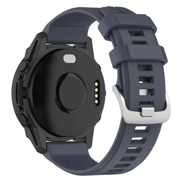 Til Garmin Descent G1 Silikone Urrem Rock Cyan