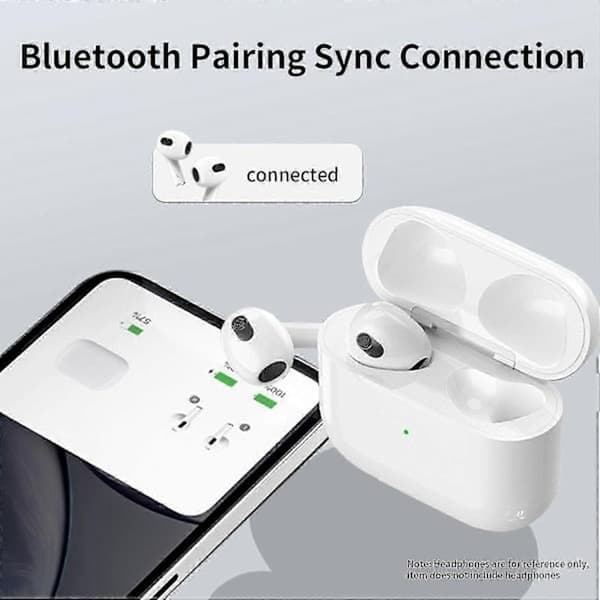 For Air, Pods 4 Charging Case Bluetooth Headphones USB-C Port Wireless Charging Case
