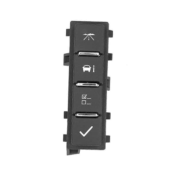 15947841 Multimediebryter Drive Information Display Switch Bil For Thorold 2007-2013 Black