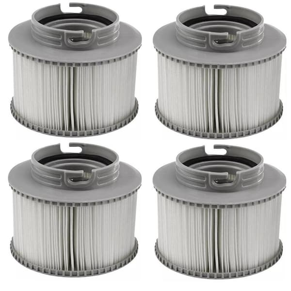 INF poolfilter kompatibelt med MSPA uppblåsbar pool FD2089, 4-pack - Perfet