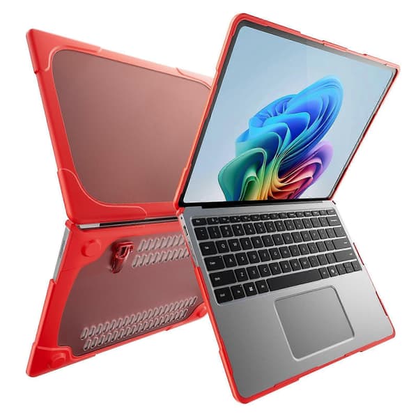 Til Microsoft Surface Laptop 7 13,8 tommer beskyttelsesetui til bærbar computer Red