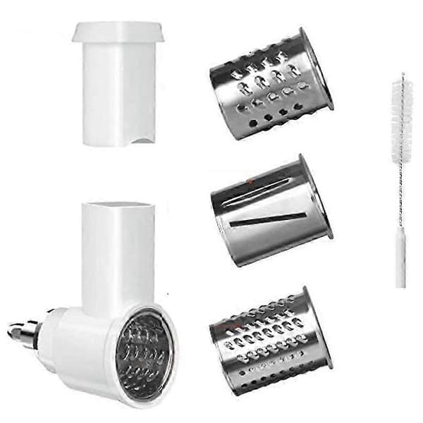 Osteriver og rivetilbehør til Kitchenaid kjøkkenmaskin, erstatning for Kitchenaid rivetilbehør Hvit SZRH 0,5 5