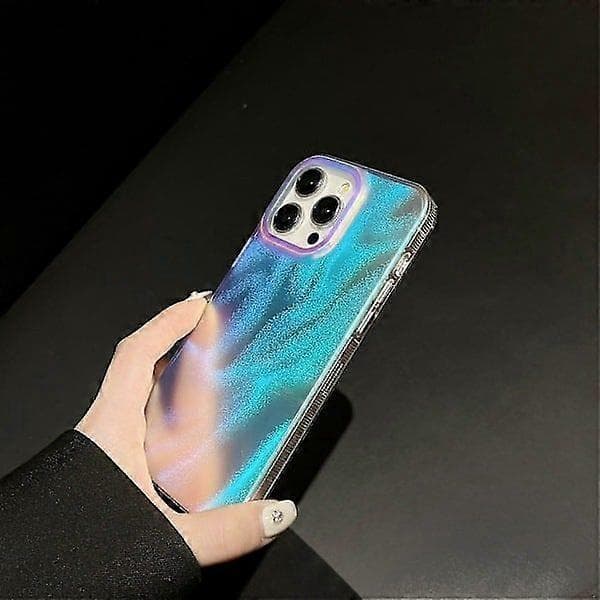 För iPhone 15 Pro Max Mobilskal TPU+PC Anti-fall Baksida