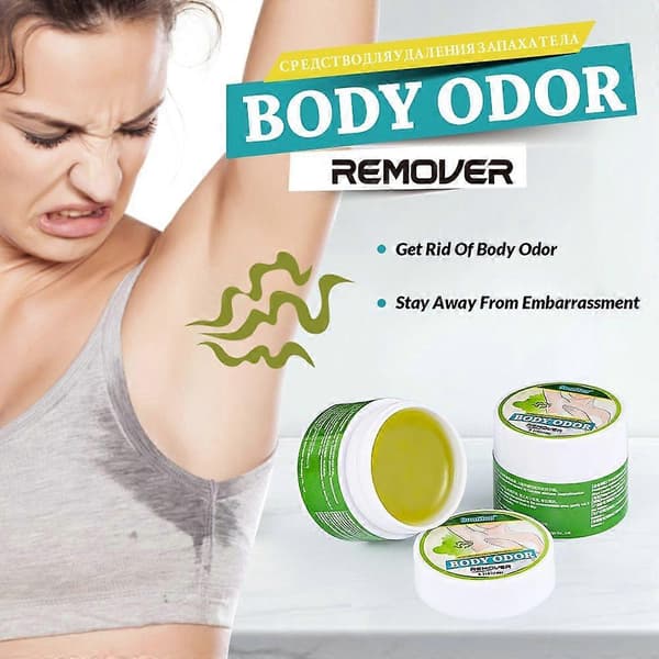 3-pak roll-on deodorant til underarme mod kropslugt og svedkontrol