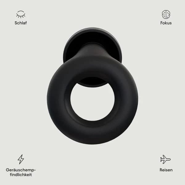 Loop Experience - Støyreduserende ørepropper (18 dB) - In-Ear Hørselvern - Svart
