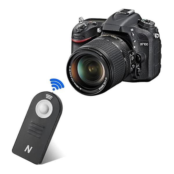 Fjernkontroll for Nikon D60 D600 D610 D70 D70s D7000 D7100 D7200 D750 D80 D90
