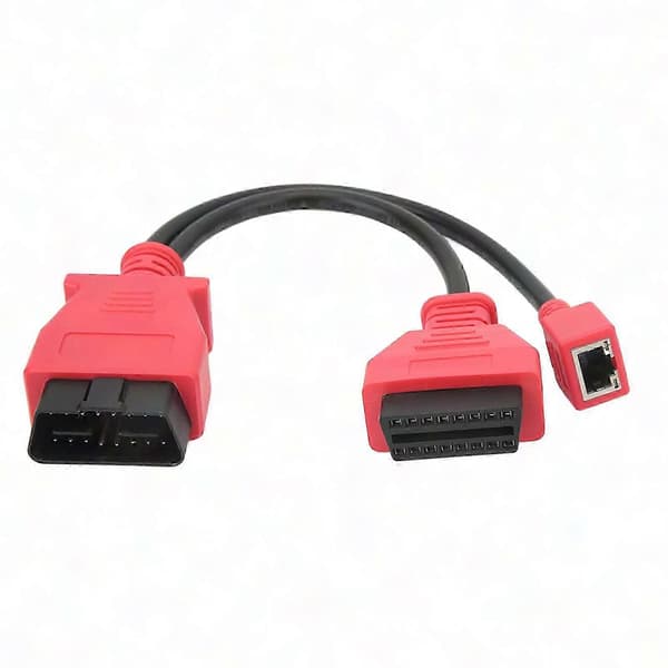 Autel MS908 PRO MS908S PRO MaxiSys Elite IM608 F Chassis Ethernet OBD2 Programmeringskabeladapter