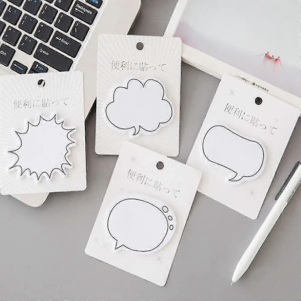 Post-it-lappar i 4 olika dialogformer (30 ark per form, totalt 120 ark)