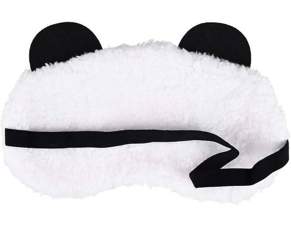 Ögonmask Sovmask Ögonskydd Fluffig Söt Panda Figur 1 st