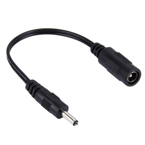 5,5 x 2,1 mm DC hun til 3,5 x 1,35 mm DC han strømstikkabel til bærbar adapter