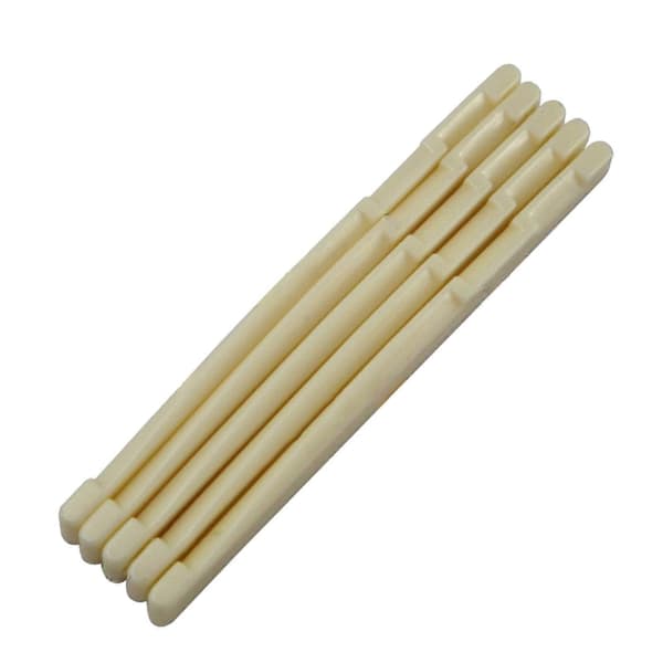 Gitarrreservdelar Bärbara 6-strängade gitarrstallstift Sadel Sadelmutter Akustisk stränghållare Plastgitarrtillbehör