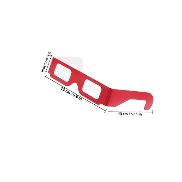 20 stk. regnbuehjerter diffraktionsbriller hjerteformer 3D-briller specialeffektlys til udendørs musikfestudstillinger ferieklubber lys