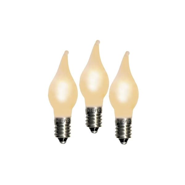 Jul-Advent-Lysestage-Lamper. LED E10 3V 0.06W FROST