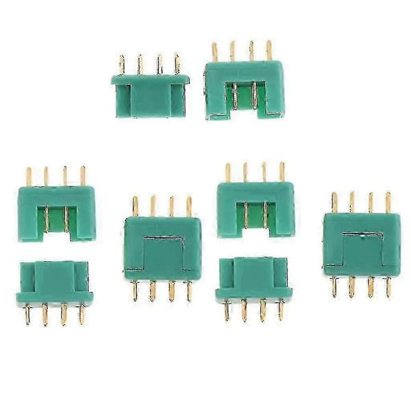 5 par MPX Multiplex-stik 6-benet stik til RC-batteri han og hun_cdb1