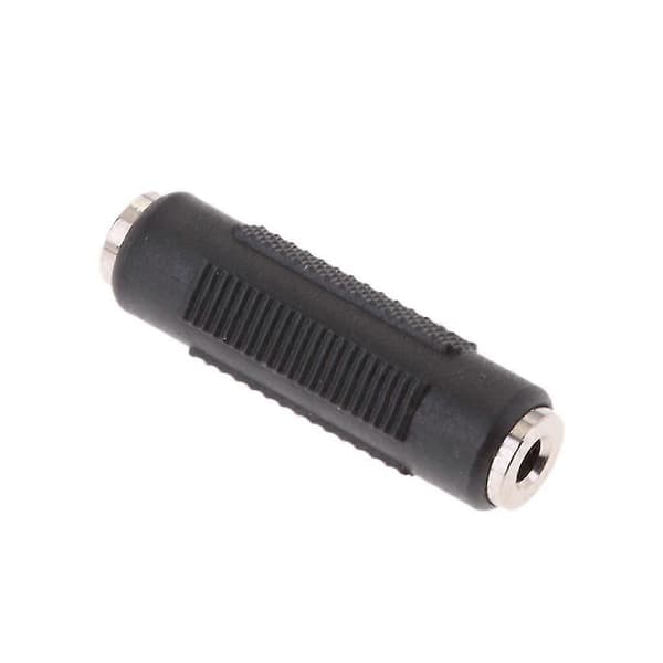 3x 5X Socket til Socket Stereo 1/8 \"3,5 Mm Stik Audio Stik