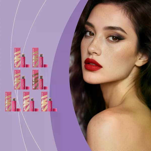All-in-One Multi-Use Makeup Stick, Cream Contour, Blush & Foundation Stick 1